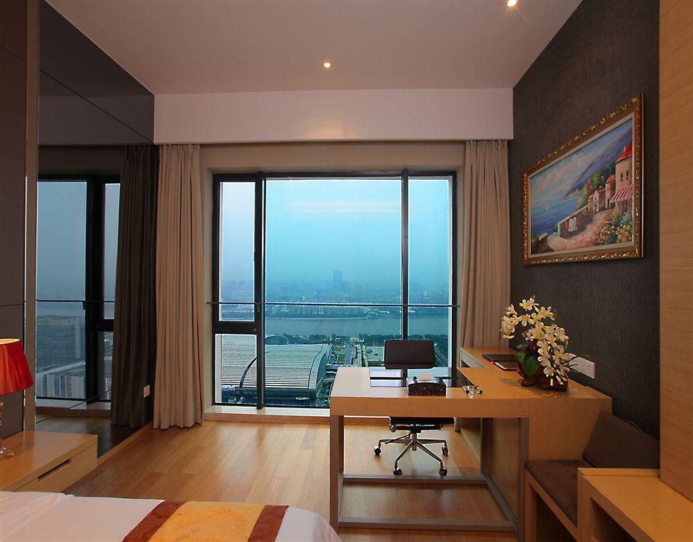 Guangzhou Heefun Apartment - Poly World Trading Center Shajing Екстериор снимка